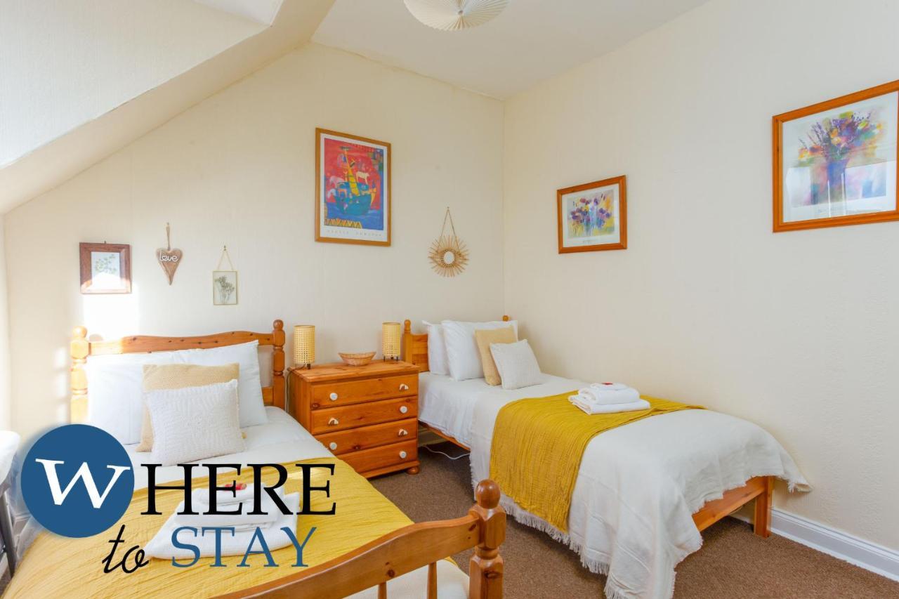 Bright 2Bed Apartment In Galashiels City Centre Esterno foto